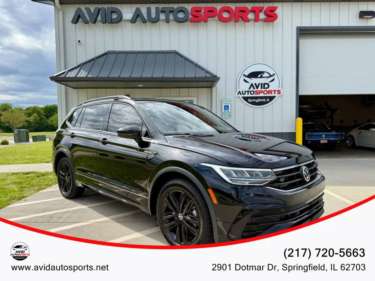 2022 Volkswagen Tiguan SE R-Line Black — SUV — 51,143 mi — SPRINGFIELD, IL