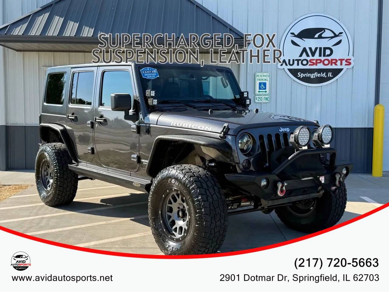 2016 Jeep Wrangler Rubicon — SUV — 44,849 mi — SPRINGFIELD, IL