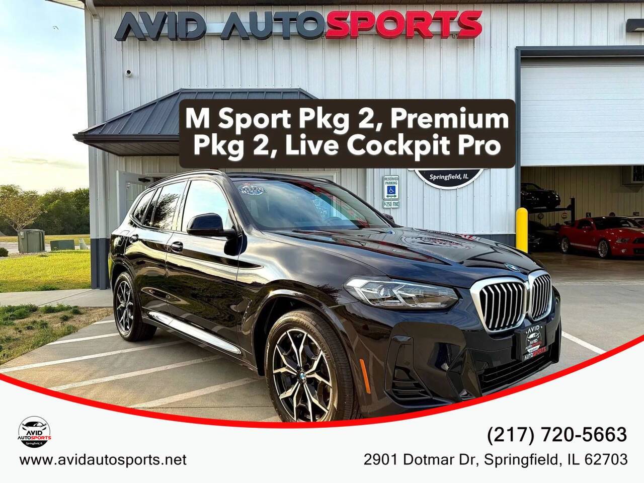 2022 BMW X3 30i — SUV — 48,956 mi — SPRINGFIELD, IL