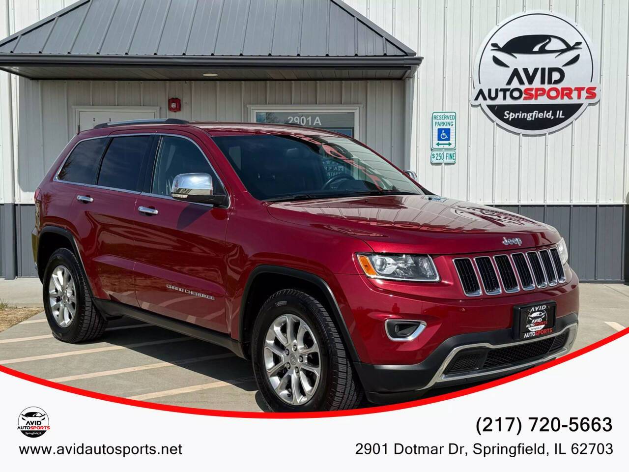 2014 Jeep Grand Cherokee Limited — SUV — 91,730 mi — SPRINGFIELD, IL