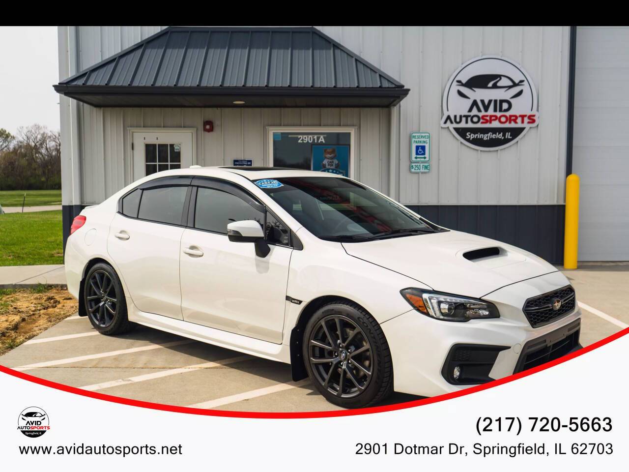 2018 Subaru WRX Limited — Sedan — 54,072 mi — SPRINGFIELD, IL