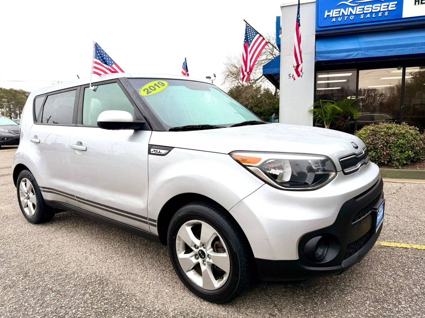 2019 Kia Soul Base — Hatchback — 122,668 mi — Virginia Beach, VA