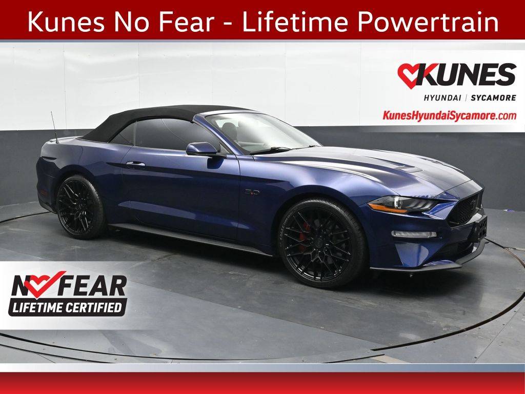 2018 Ford Mustang GT Premium — Convertible — 54,893 mi — Sycamore, IL