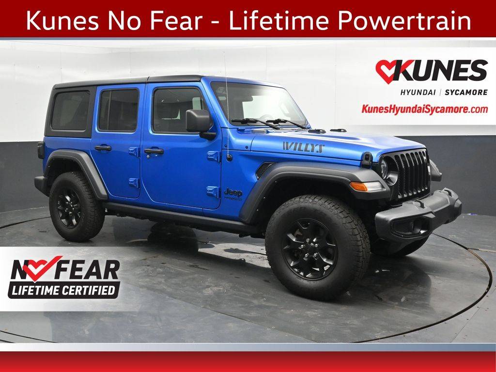 2021 Jeep Wrangler Willys — SUV — 61,712 mi — Sycamore, IL