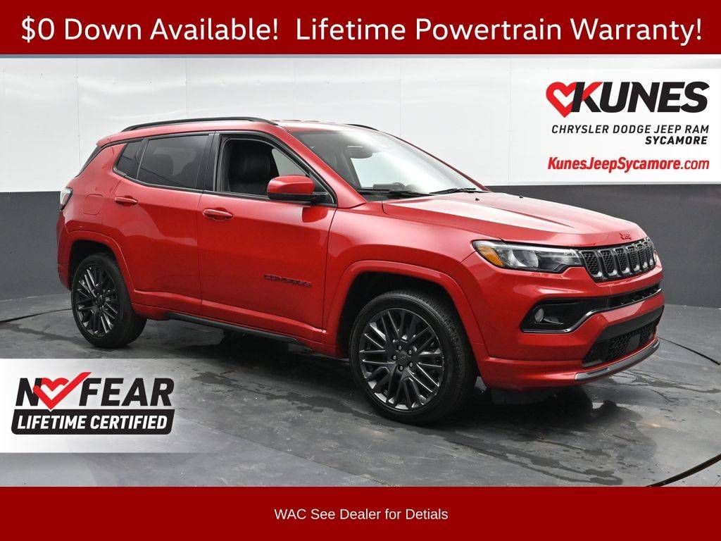 2023 Jeep Compass (RED) Edition — SUV — 52,876 mi — Sycamore, IL