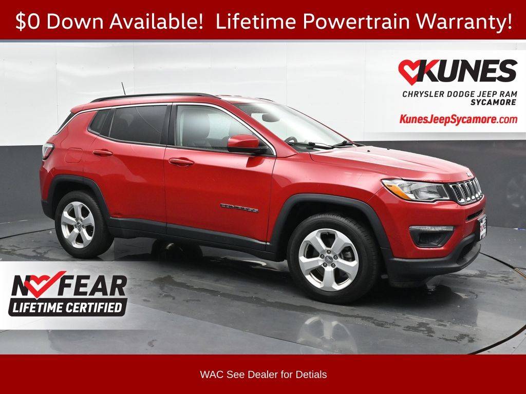 2018 Jeep Compass Latitude — SUV — 87,362 mi — Sycamore, IL