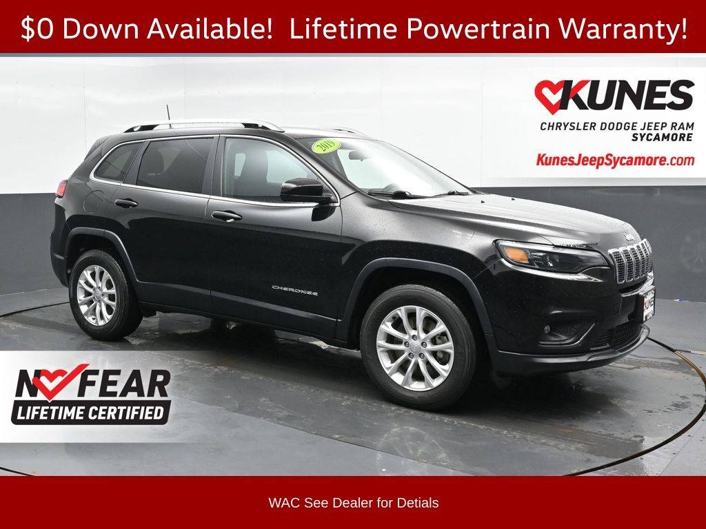 2019 Jeep Cherokee Latitude — SUV — 52,970 mi — Sycamore, IL