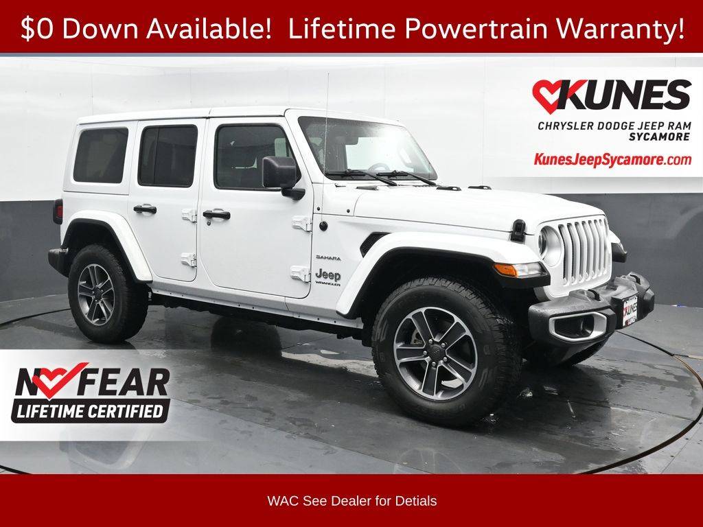 2023 Jeep Wrangler Sahara — SUV — 41,125 mi — Sycamore, IL