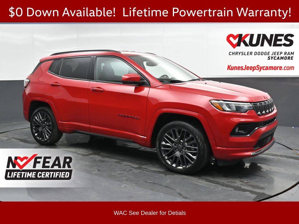 2023 Jeep Compass (RED) Edition — SUV — 55,191 mi — Sycamore, IL