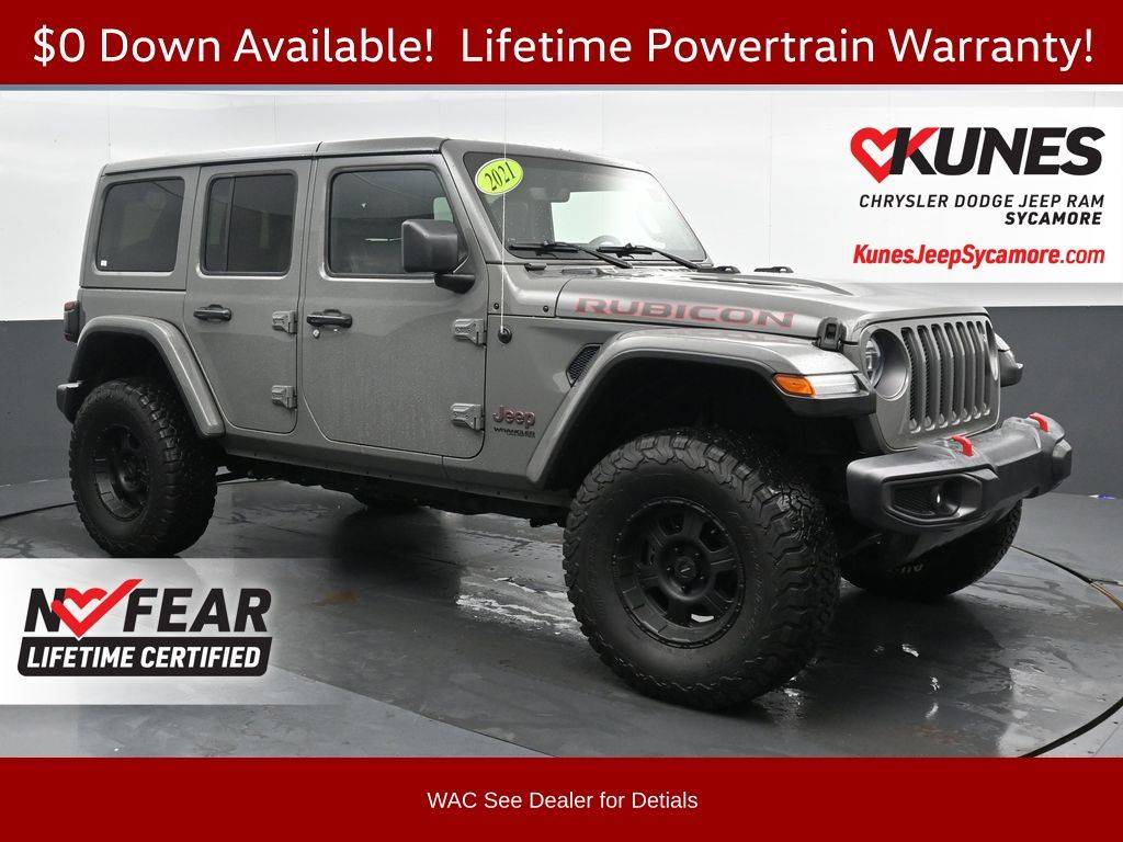 2021 Jeep Wrangler Rubicon — SUV — 73,986 mi — Sycamore, IL