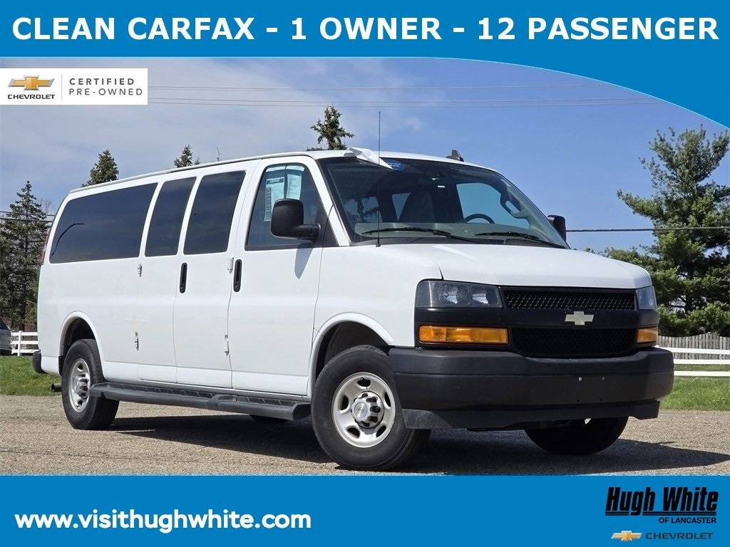 2022 Chevrolet Express Passenger LS — Passenger Van — 58,145 mi — Lancaster, OH