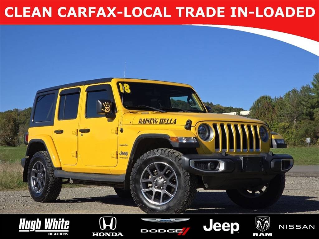 2018 Jeep Wrangler Sahara — SUV — 77,097 mi — Lancaster, OH