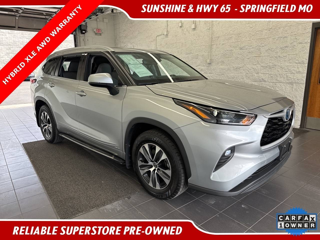2022 Toyota Highlander Hybrid XLE — SUV — 48,279 mi — Springfield, MO