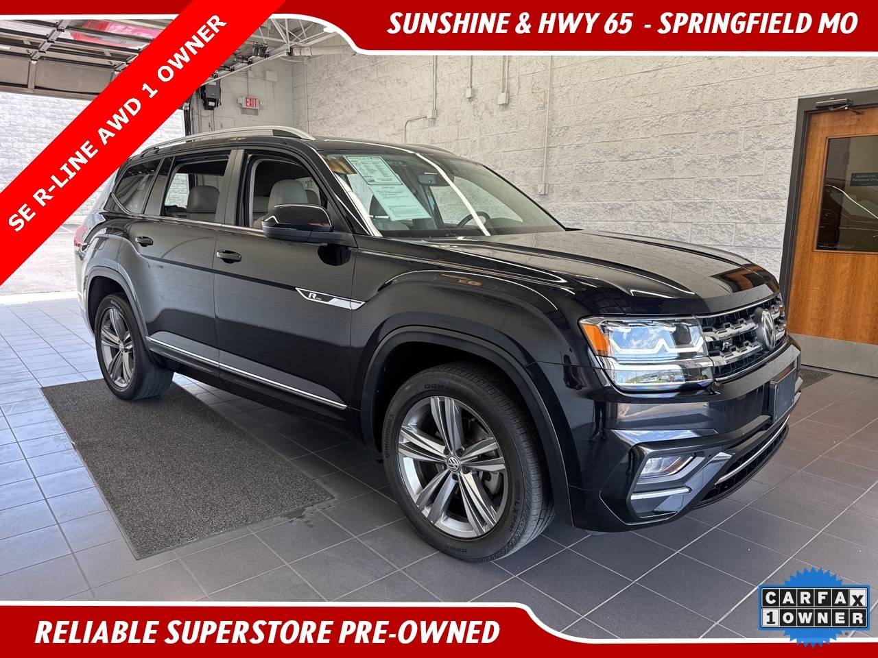2019 Volkswagen Atlas SE with Technology R-Line — SUV — 58,166 mi — Springfield, MO
