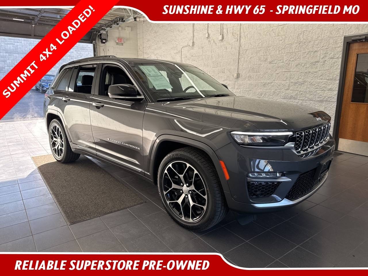 2024 Jeep Grand Cherokee Summit Reserve — SUV — 6,025 mi — Springfield, MO