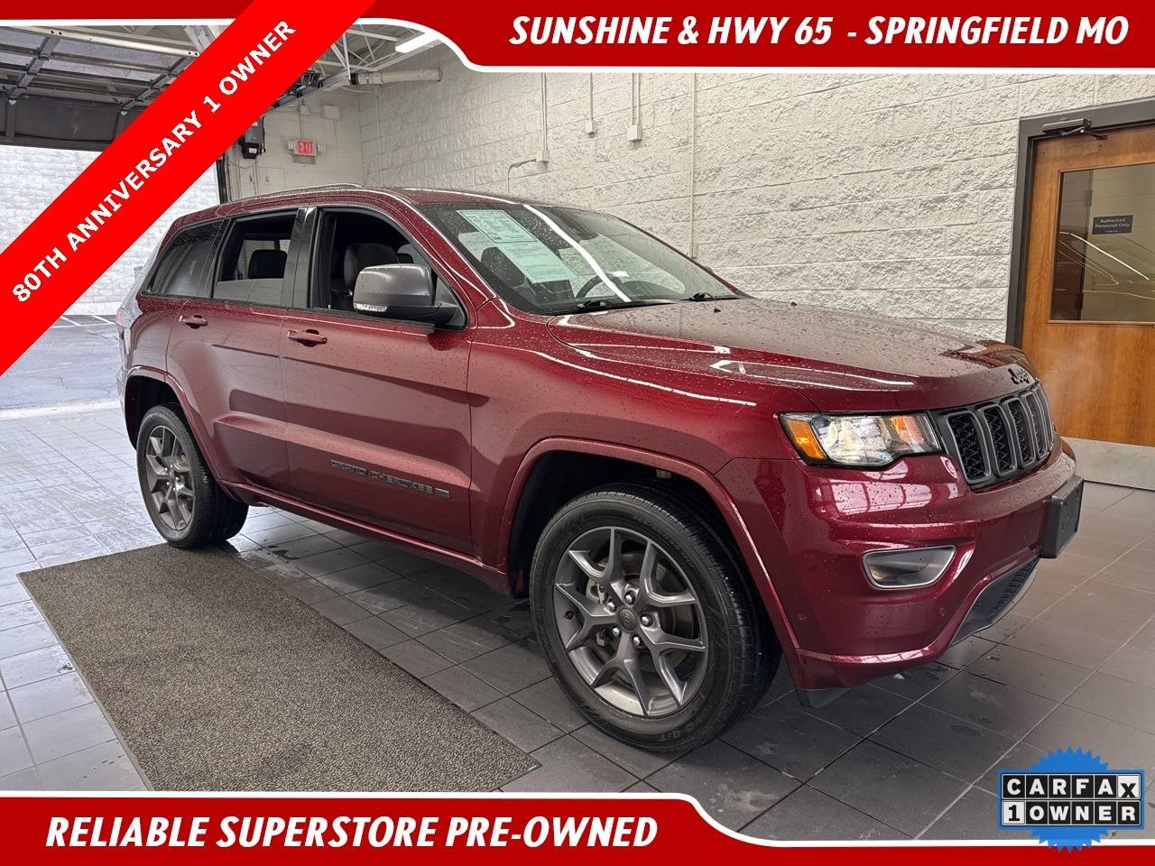 2021 Jeep Grand Cherokee WK 80th Anniversary — SUV — 104,469 mi — Springfield, MO