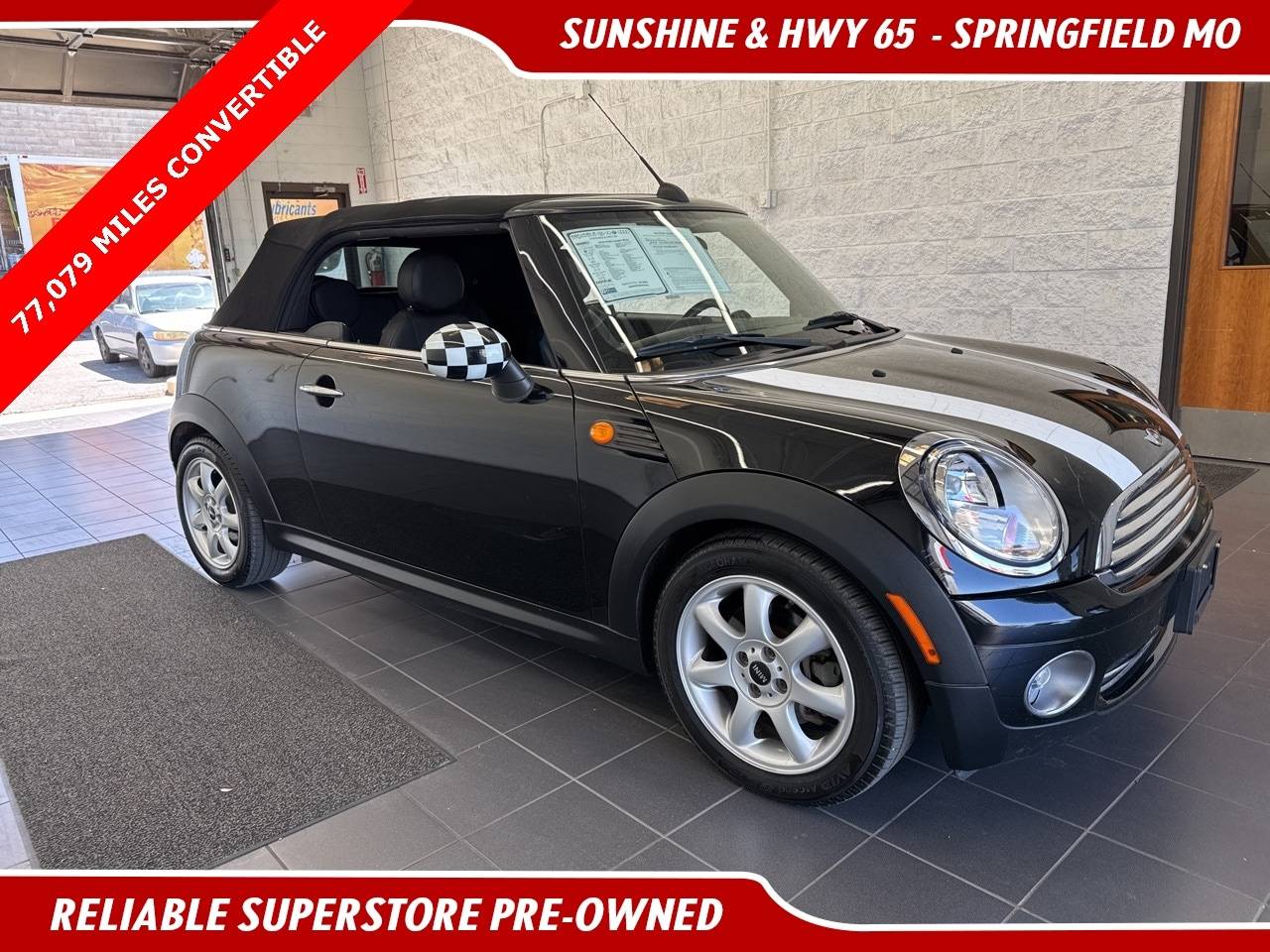 2010 MINI Cooper Cooper — Convertible — 77,078 mi — Springfield, MO