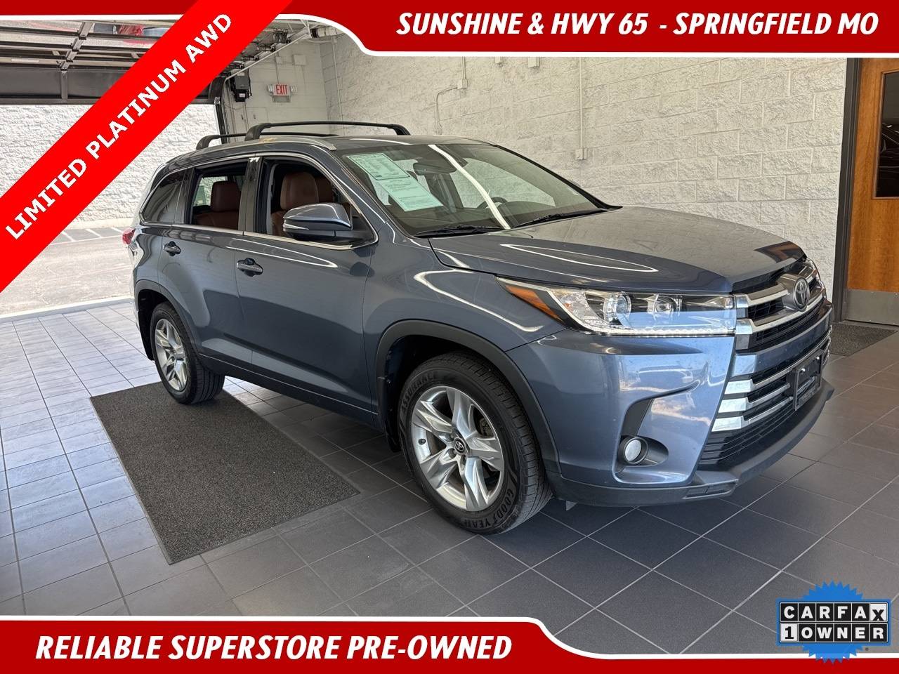 2017 Toyota Highlander Limited Platinum — SUV — 172,170 mi — Springfield, MO