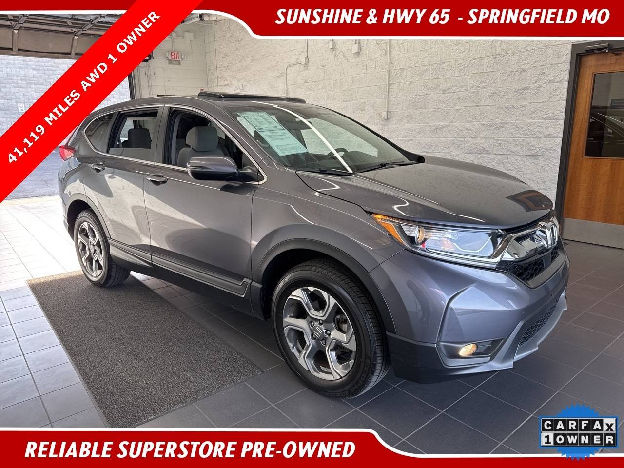 2017 Honda CR-V EX — SUV — 41,119 mi — Springfield, MO