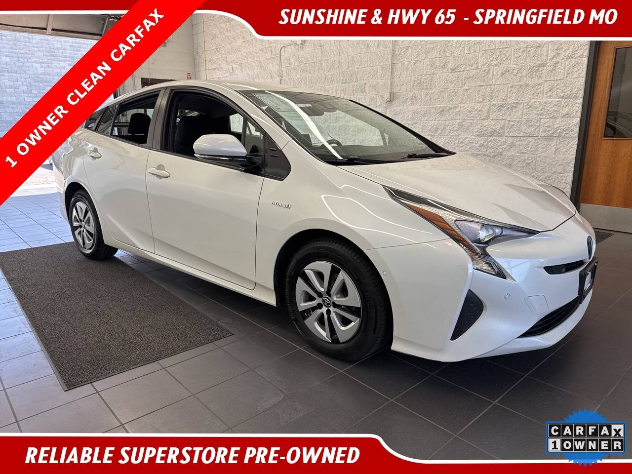 2017 Toyota Prius Three — Hatchback — 103,385 mi — Springfield, MO