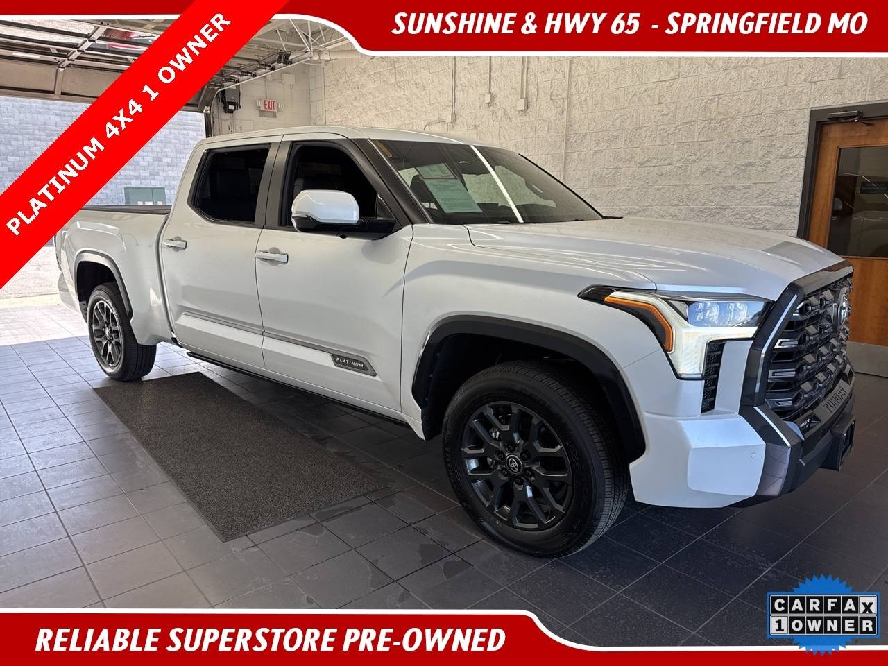 2025 Toyota Tundra Platinum — Pickup Truck — 10,004 mi — Springfield, MO