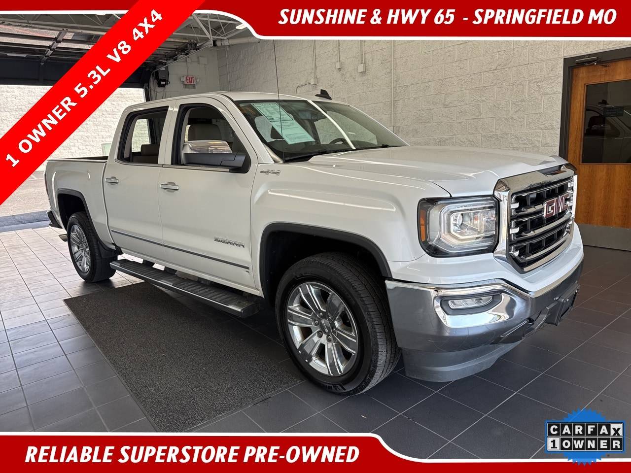 2017 GMC Sierra 1500 SLT — Pickup Truck — 119,859 mi — Springfield, MO