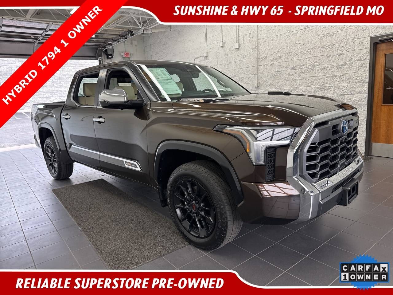 2024 Toyota Tundra Hybrid 1794 Edition — Pickup Truck — 21,760 mi — Springfield, MO