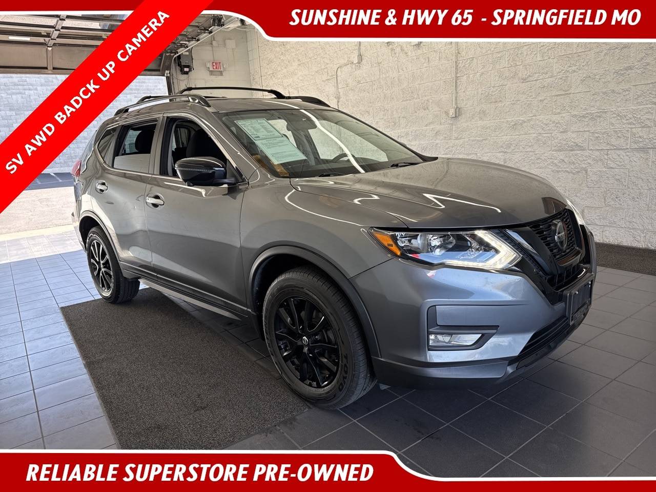 2018 Nissan Rogue SV — SUV — 99,666 mi — Springfield, MO