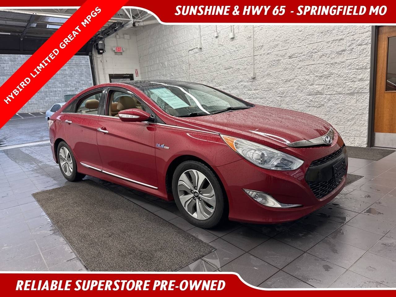 2013 Hyundai Sonata Hybrid Limited — Sedan — 119,404 mi — Springfield, MO
