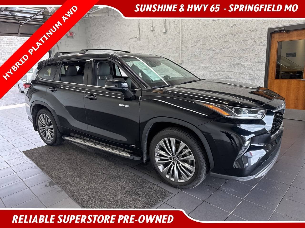2021 Toyota Highlander Hybrid Platinum — SUV — 38,600 mi — Springfield, MO
