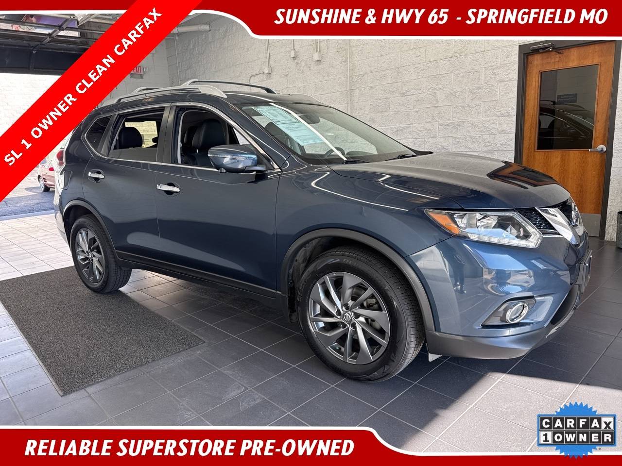 2016 Nissan Rogue SL — SUV — 67,133 mi — Springfield, MO