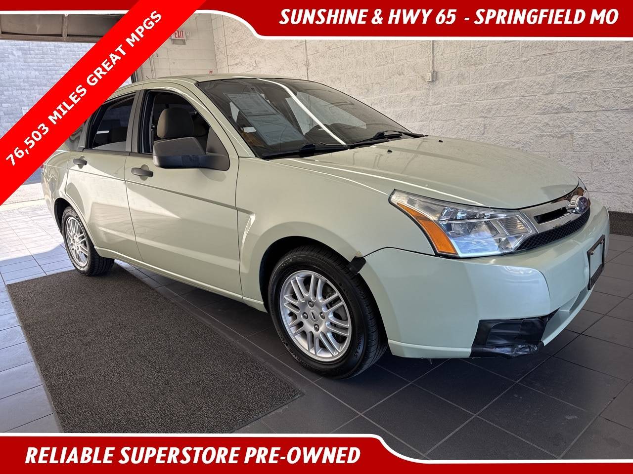 2011 Ford Focus SE — Sedan — 76,503 mi — Springfield, MO