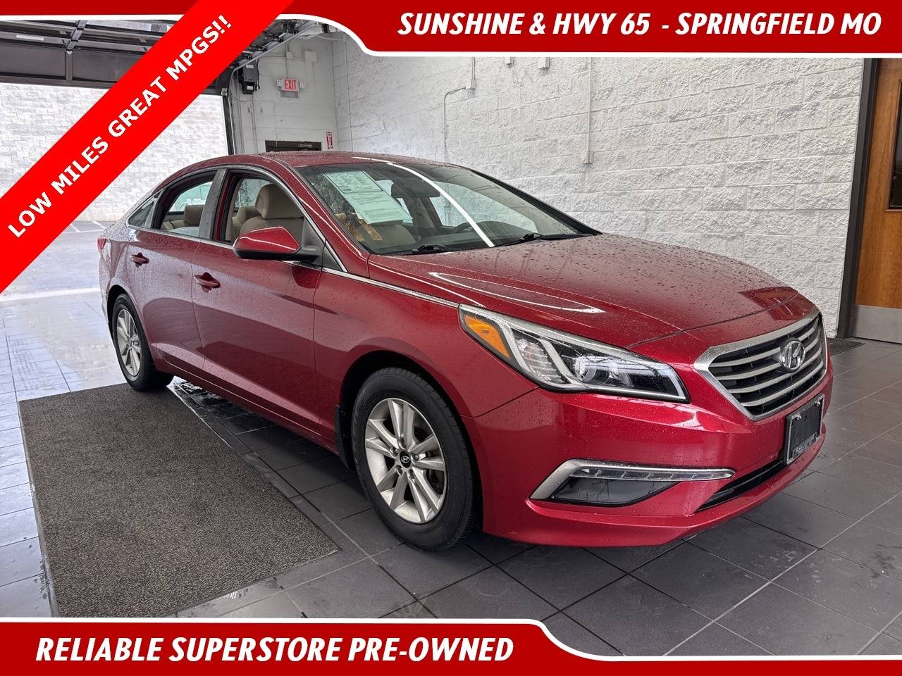 2015 Hyundai Sonata SE — Sedan — 101,319 mi — Springfield, MO