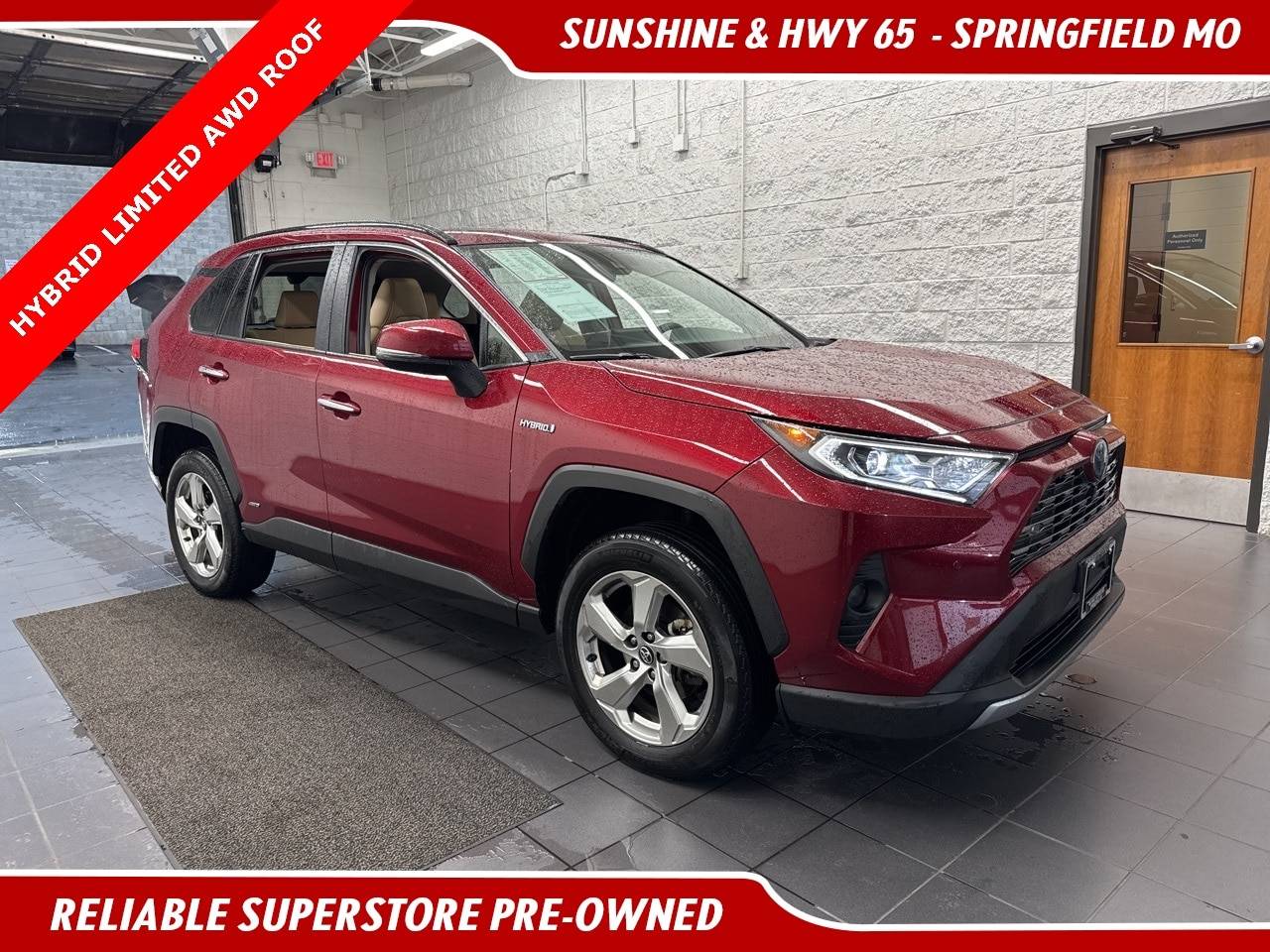 2021 Toyota RAV4 Hybrid Limited — SUV — 57,326 mi — Springfield, MO