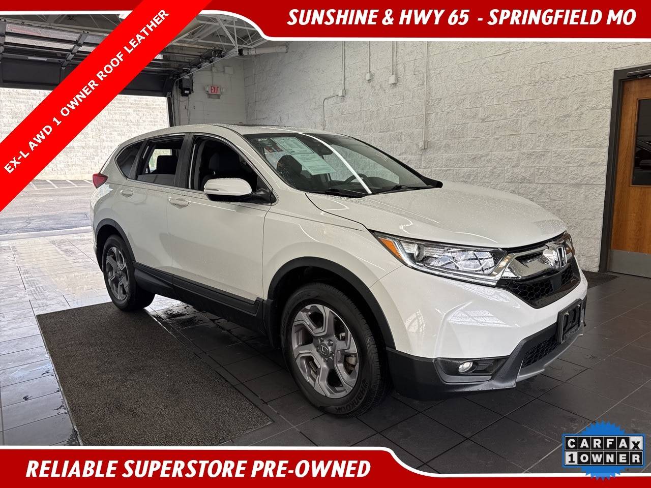 2019 Honda CR-V EX-L — SUV — 58,686 mi — Springfield, MO