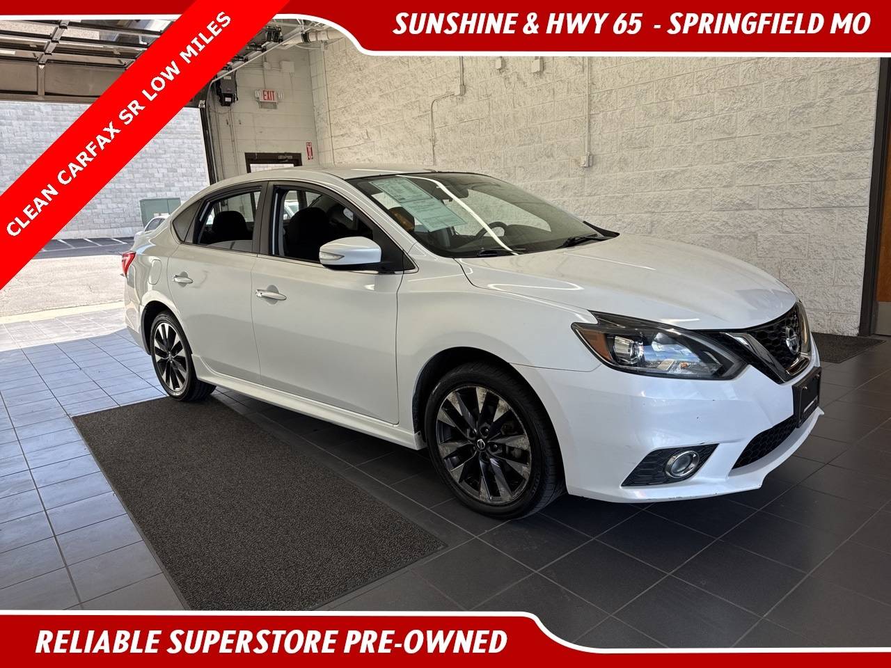 2016 Nissan Sentra SR — Sedan — 75,565 mi — Springfield, MO