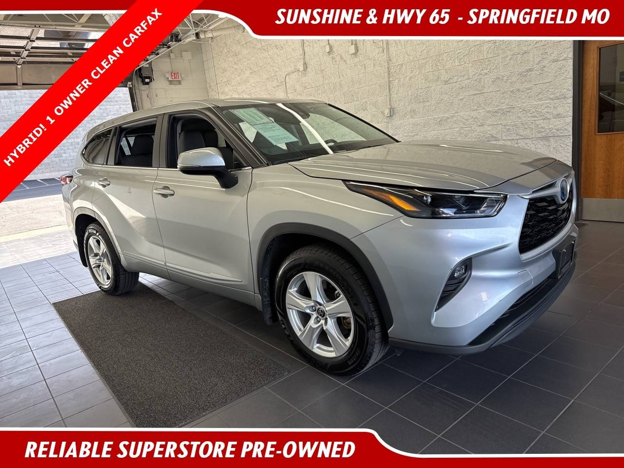 2023 Toyota Highlander Hybrid LE — SUV — 71,438 mi — Springfield, MO