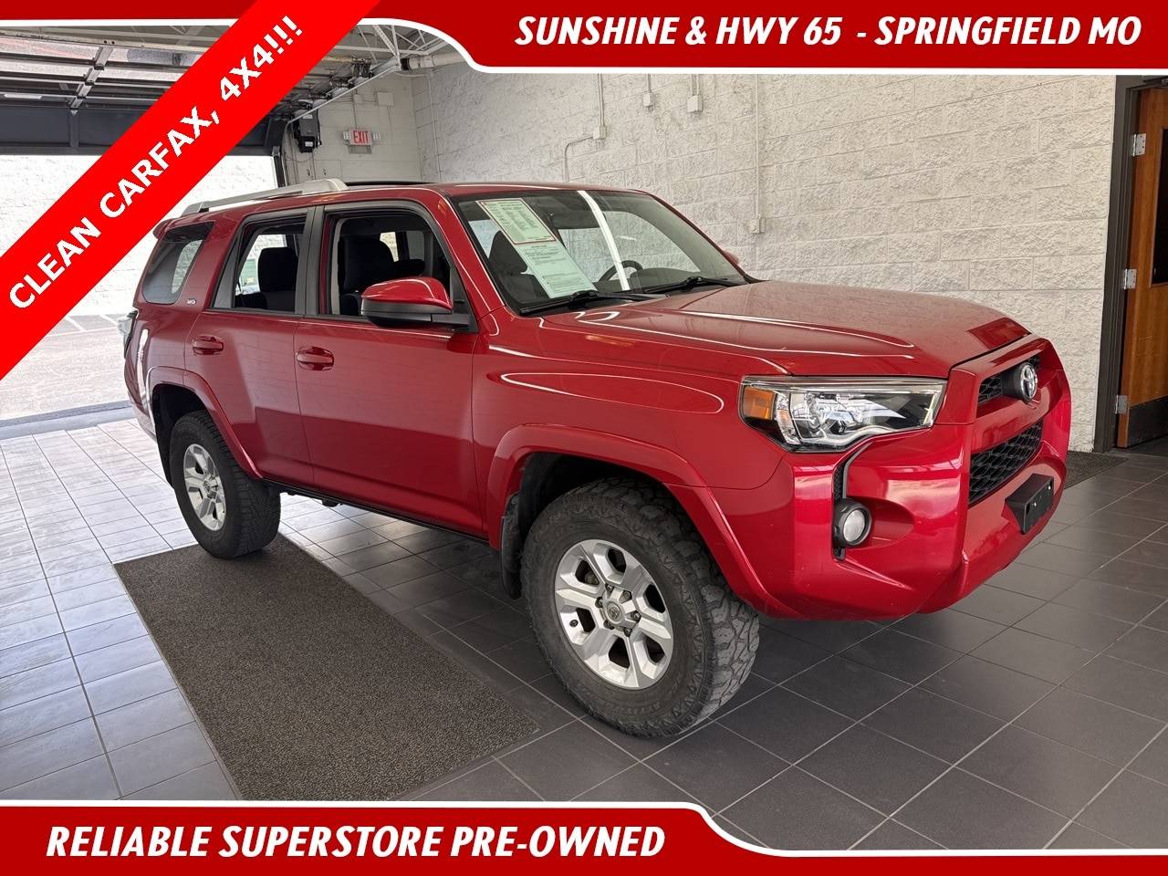 2015 Toyota 4Runner SR5 — SUV — 110,075 mi — Springfield, MO