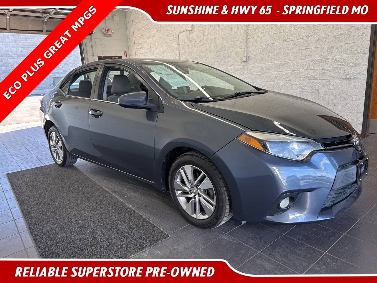 2016 Toyota Corolla LE Eco Plus — Sedan — 103,717 mi — Springfield, MO
