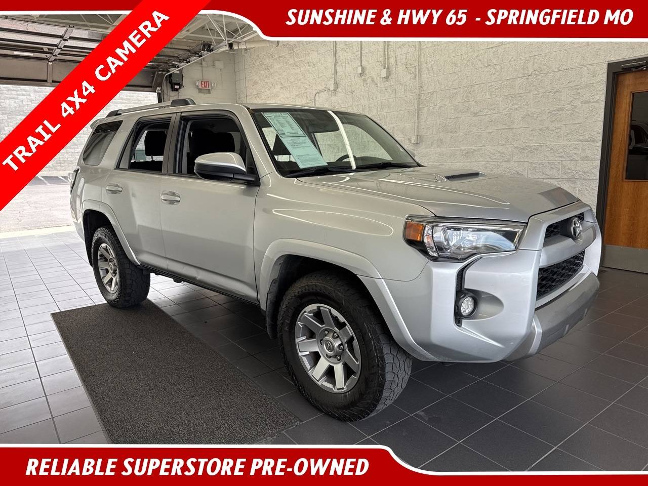 2016 Toyota 4Runner Trail — SUV — 124,638 mi — Springfield, MO