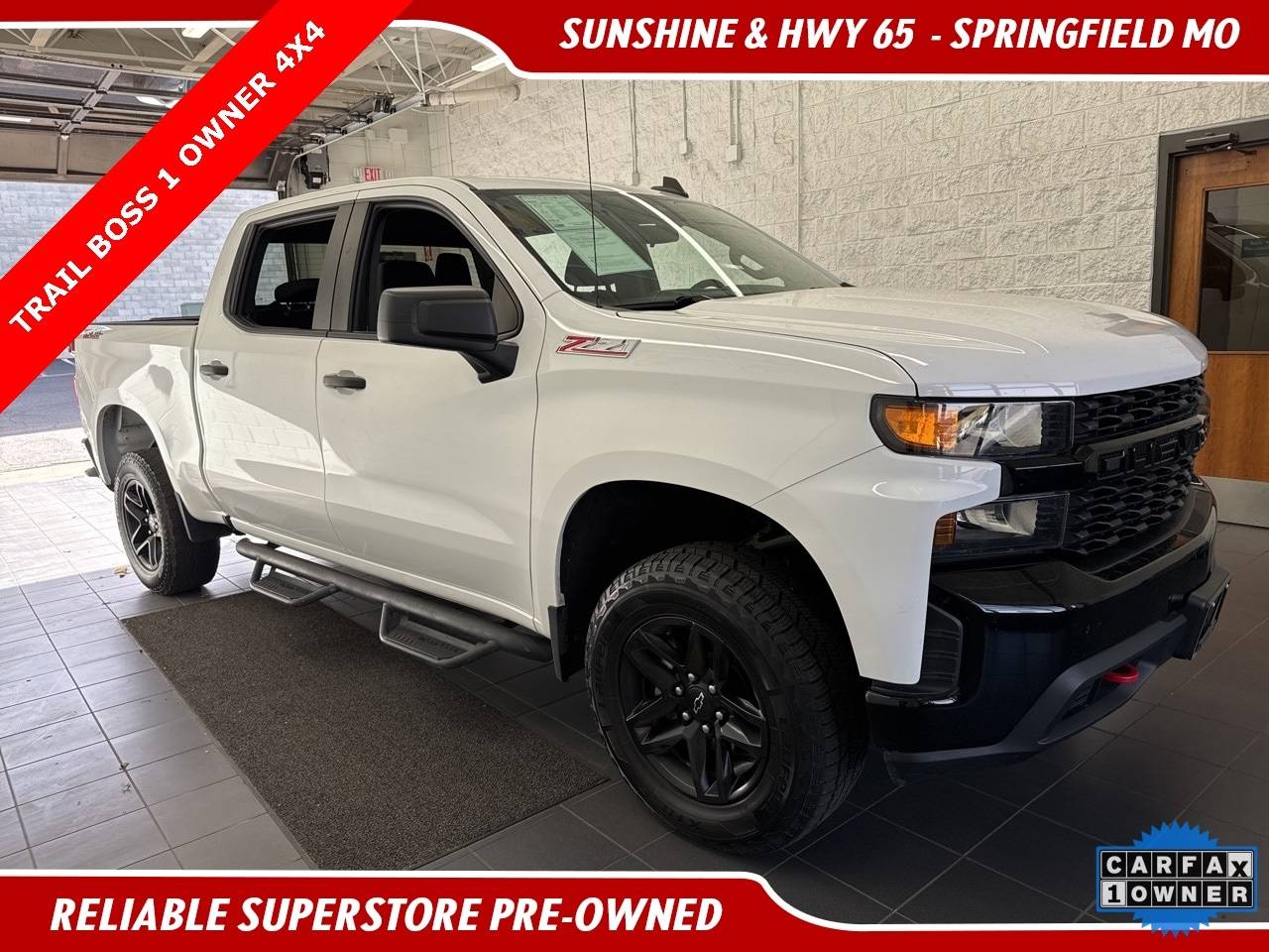 2021 Chevrolet Silverado 1500 Custom Trail Boss — Pickup Truck — 108,047 mi — Springfield, MO