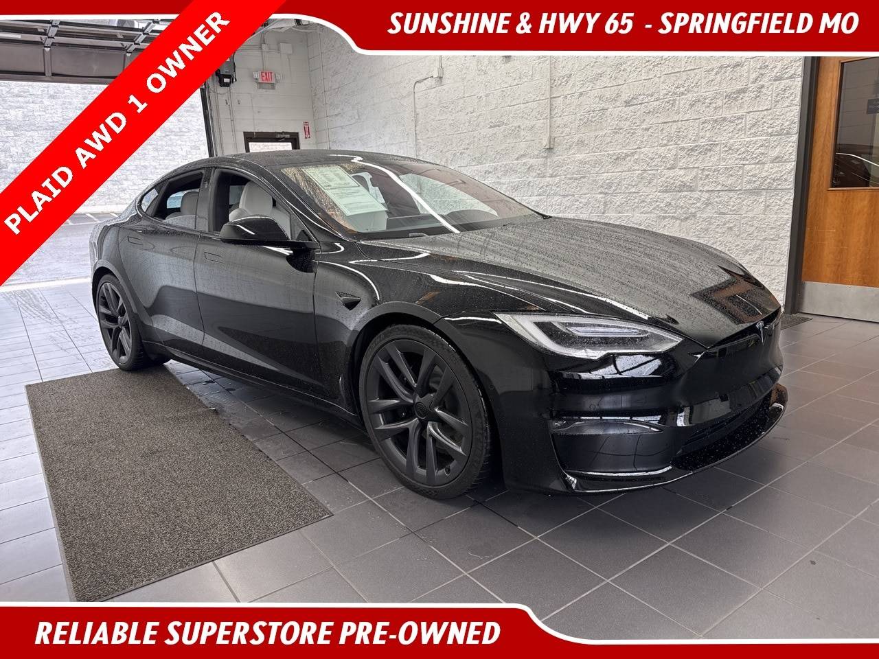 2021 Tesla Model S Plaid — Hatchback — 12,506 mi — Springfield, MO