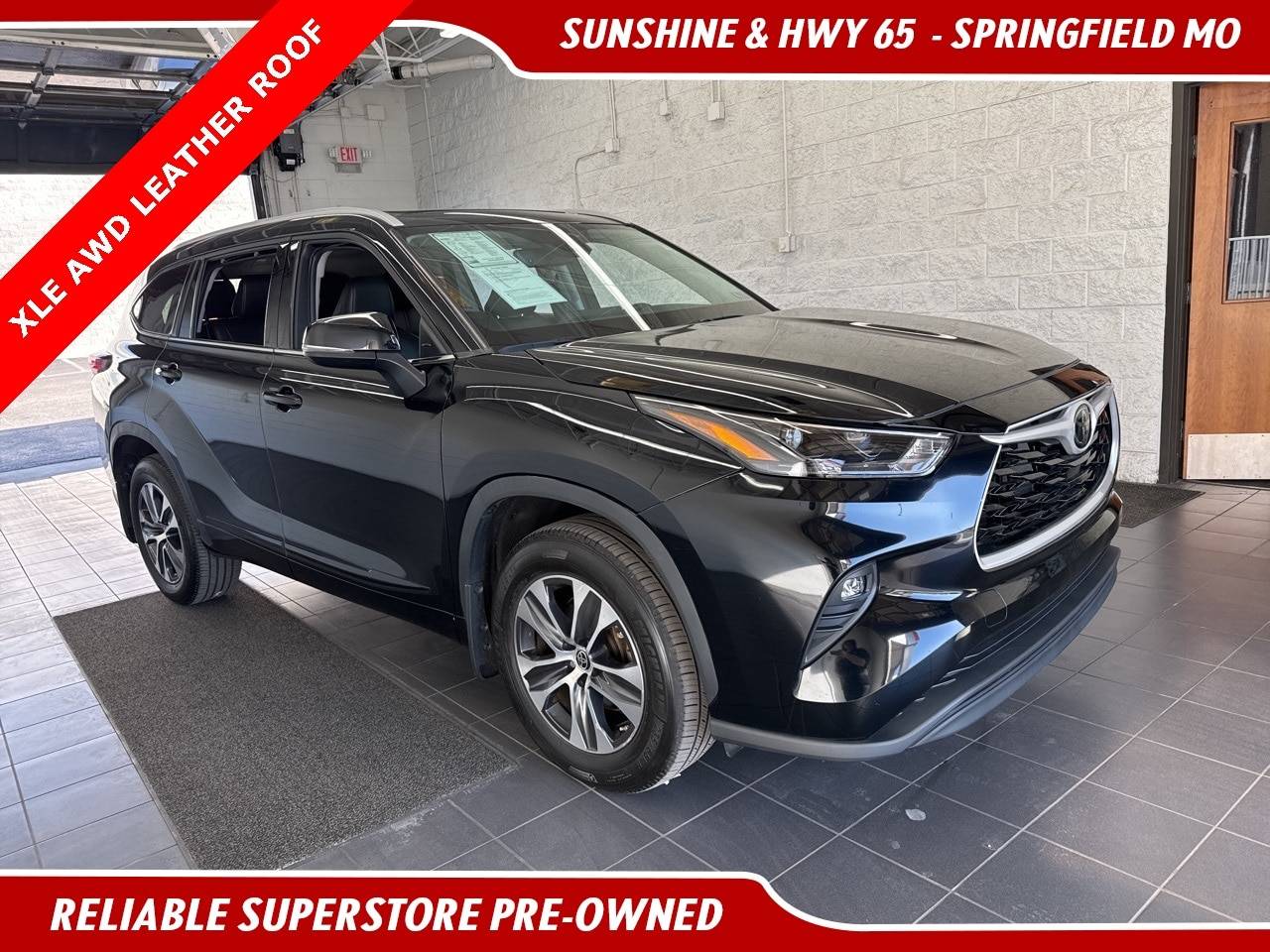 2022 Toyota Highlander XLE — SUV — 25,661 mi — Springfield, MO
