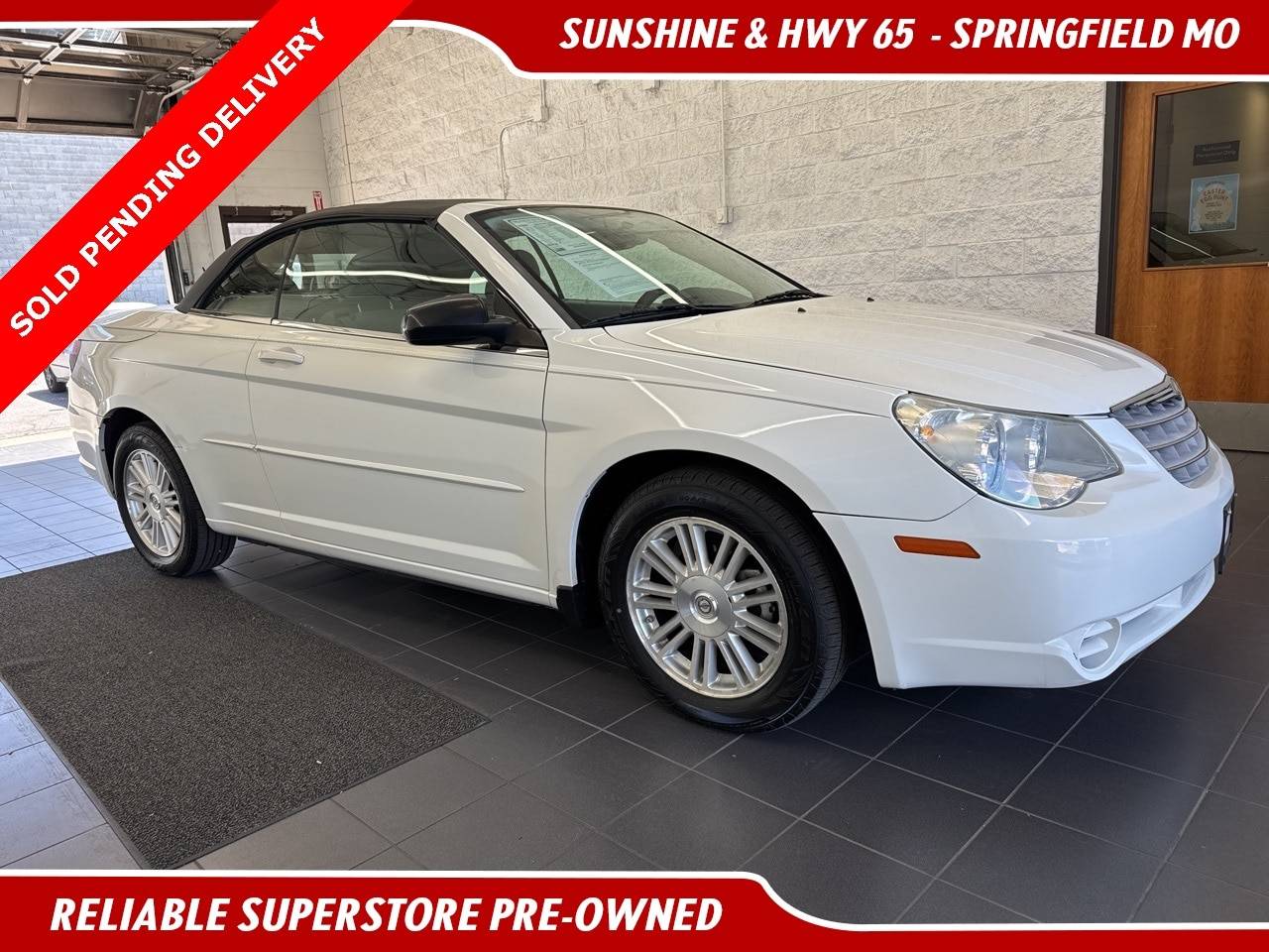 2008 Chrysler Sebring LX — Convertible — 48,435 mi — Springfield, MO