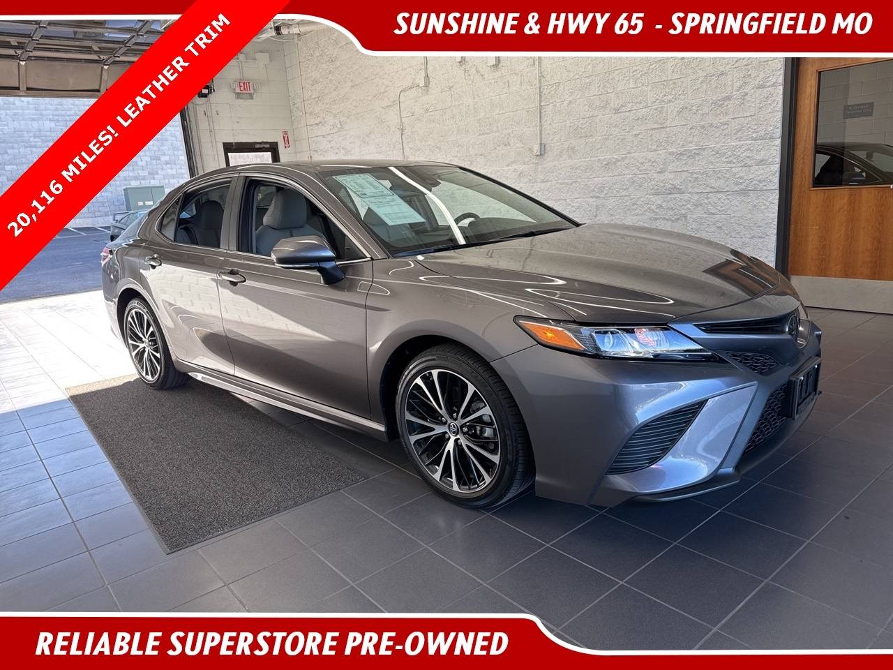 2019 Toyota Camry SE — Sedan — 20,116 mi — Springfield, MO
