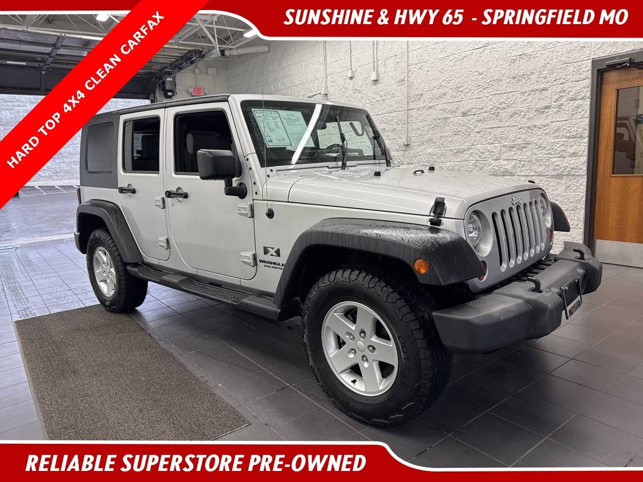 2008 Jeep Wrangler X — SUV — 85,032 mi — Springfield, MO