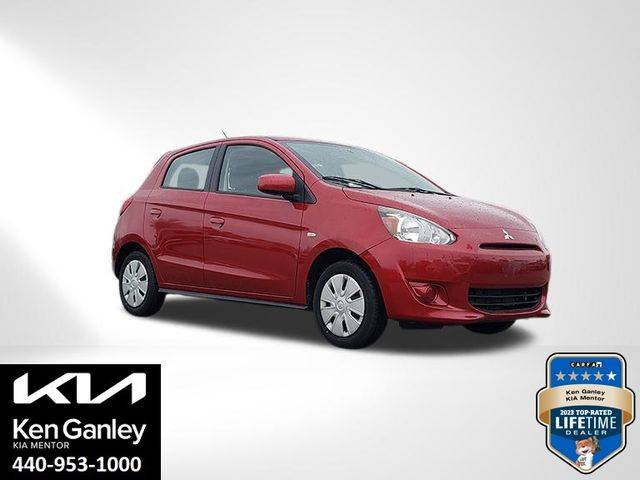 2015 Mitsubishi Mirage DE — Hatchback — 45,849 mi — Mentor, OH