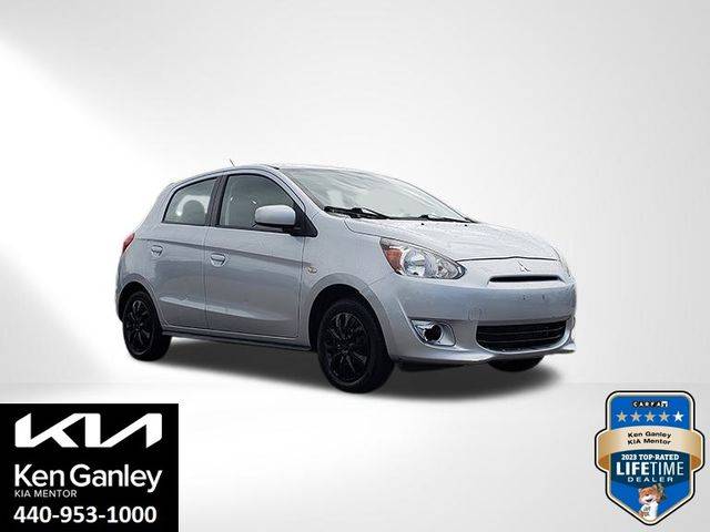 2015 Mitsubishi Mirage DE — Hatchback — 30,624 mi — Mentor, OH
