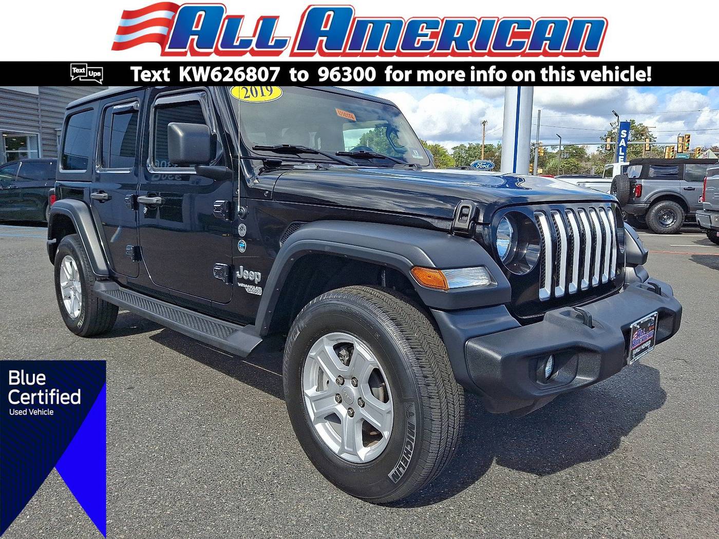 2019 Jeep Wrangler Sport S — SUV — 48,465 mi — Point Pleasant, NJ