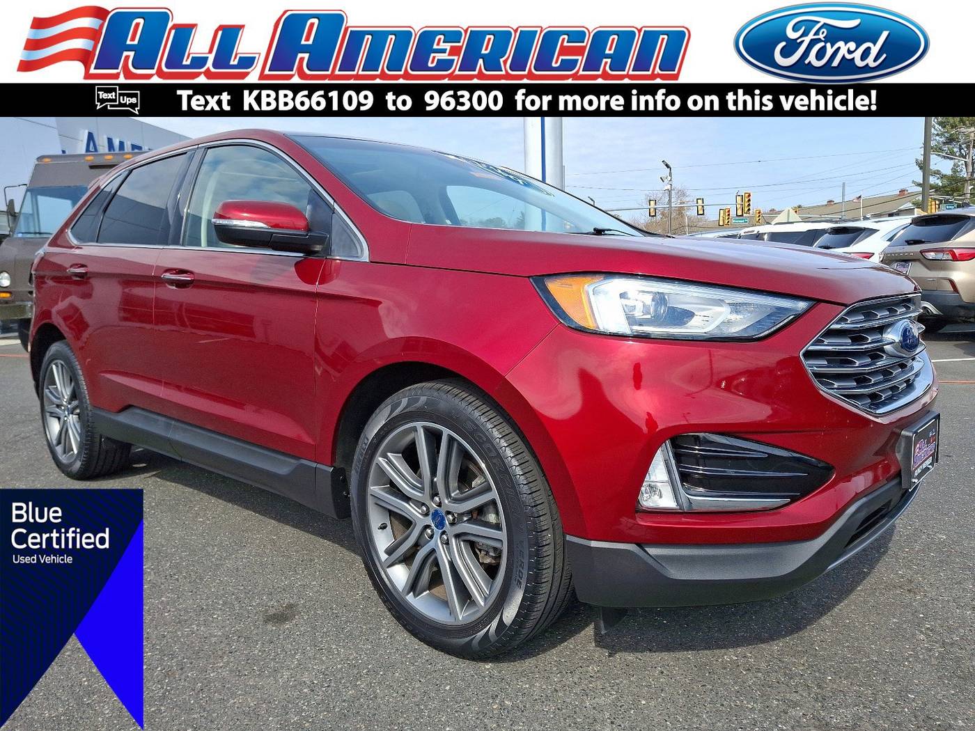 2019 Ford Edge Titanium — SUV — 11,445 mi — Point Pleasant, NJ